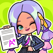 Aha World: School Day Mod icon