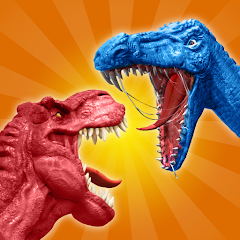 Merge Dinosaurs Battle Fight Mod icon