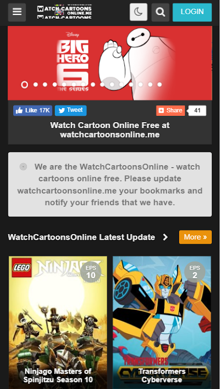 watch cartoon online apk