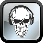 MP3 Music Download Skull icon