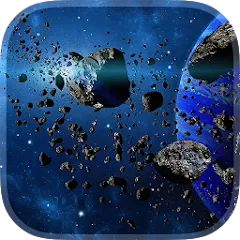Asteroids Live Wallpaper Mod icon