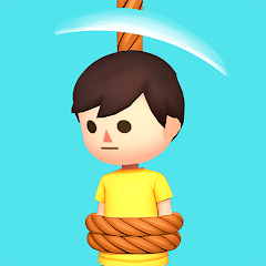 Boy Rescue Rope Cut Puzzle Mod icon