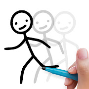 Stickman: draw animation maker Mod icon