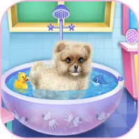 beautiful caring dog game APK