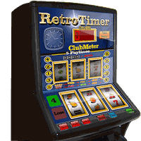 Retro Timer slot machine icon