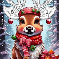 Christmas Paint by Number icon