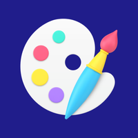 Coloring, Paint by Numbers icon