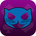 Blue cat icon