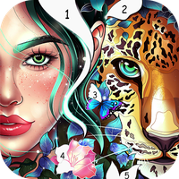 Beauty&Beast Paint by Numbers icon