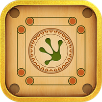 Carrom Gold : Multiplayer Friends Board Games King icon