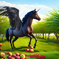 Magic Flying Unicorn Pony Gameicon