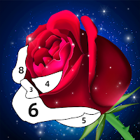 Rose Coloring Book Color Games APK