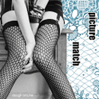 Lace underwear picture match icon