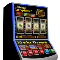 slot machine mega spinner icon