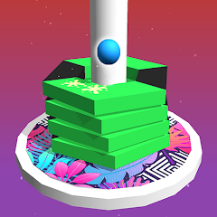 Stack Pop 3D -Helix Ball Blast Modicon