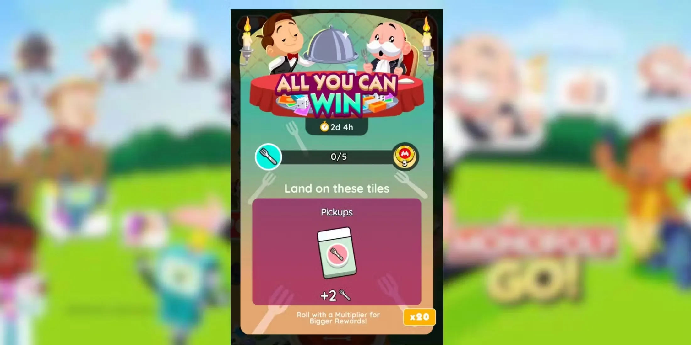 Monopoly GO: All You Can Win Rewards and Milestones