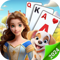 Solitaire Girl Dress Up! icon