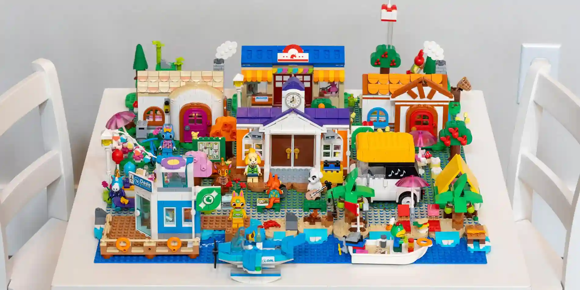 Animal Crossing Fan Creates Stunning LEGO Village Using All Official Sets