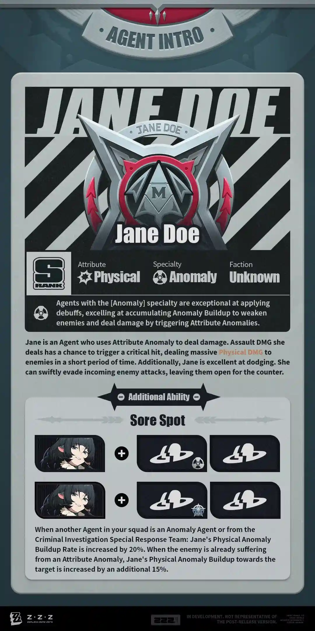 Zenless Zone Zero Unveils Jane Doe's Gameplay Kit