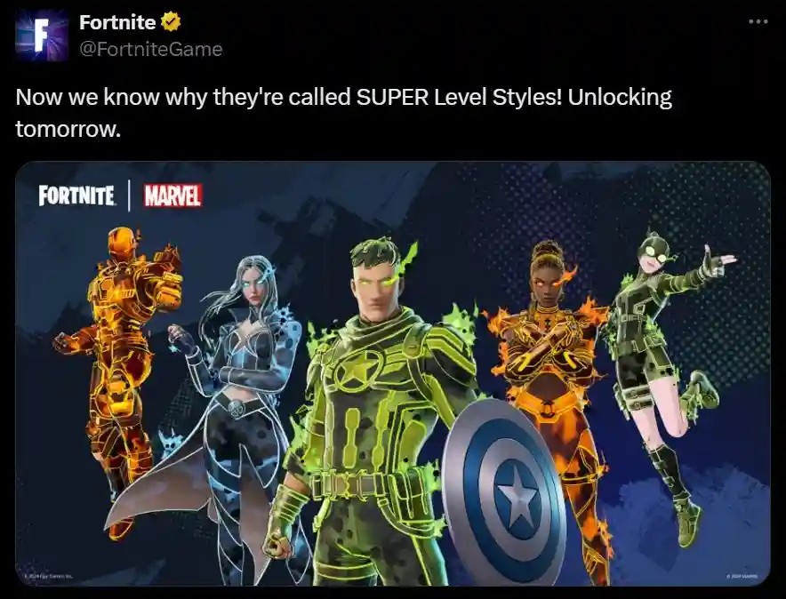 Fortnite Unveils Exciting New Super Styles!