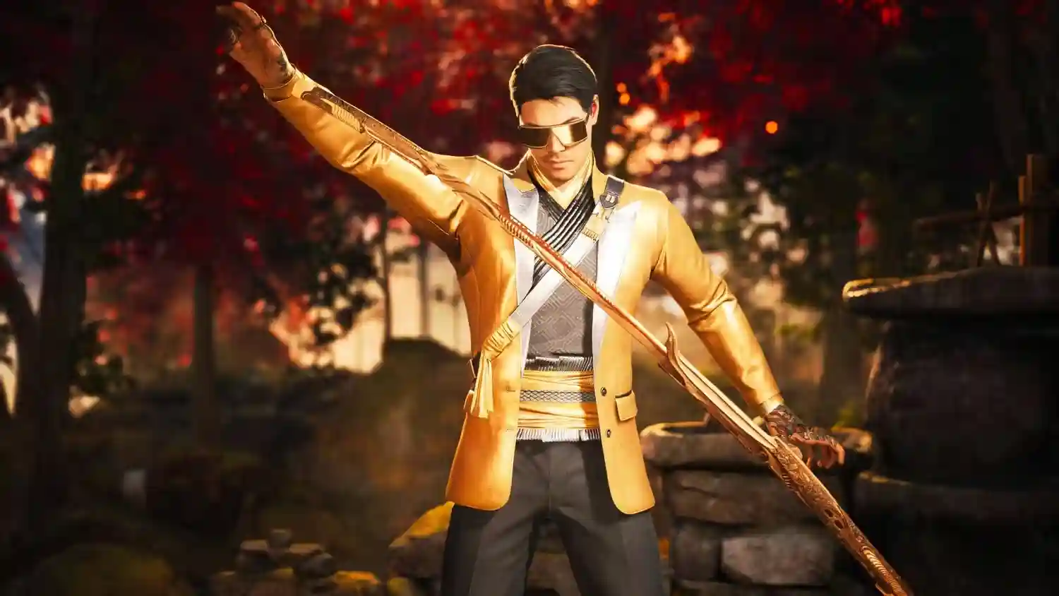 Mortal Kombat 1 Offers Free Kenshi Skin: "Blinding Radiance"