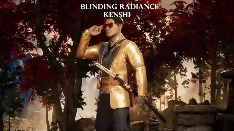 Mortal Kombat 1 Offers Free Kenshi Skin: 'Blinding Radiance'