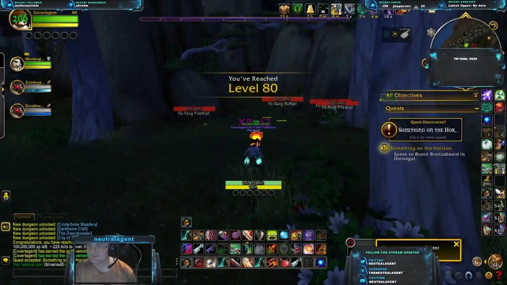 Neutral WOW Player Hits Level 80 Without Leaving the Starting Area