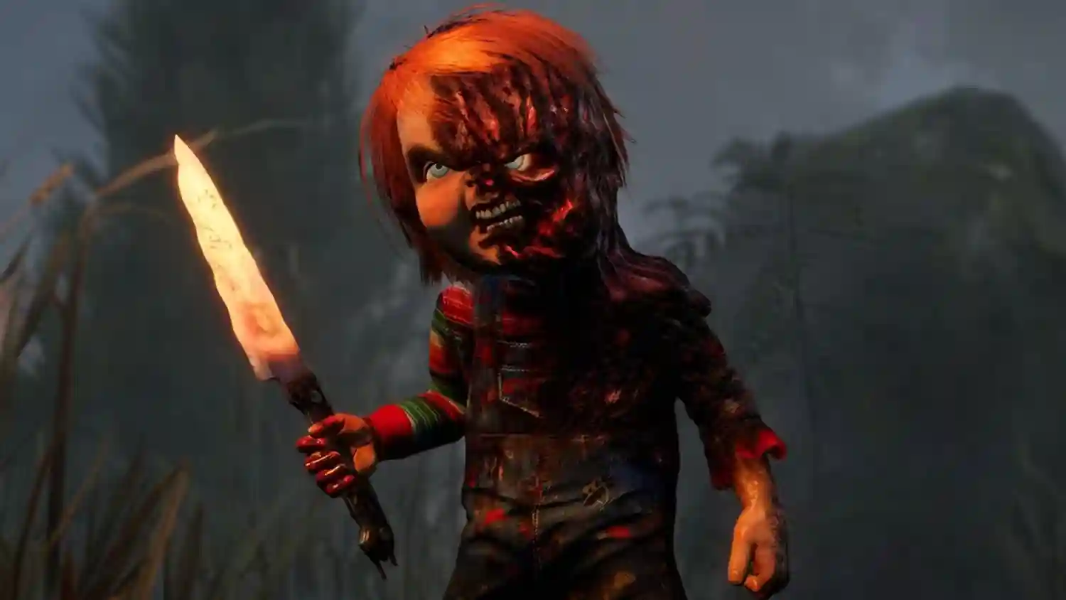 Dead by Daylight Unveils Chucky's New Charred Skin