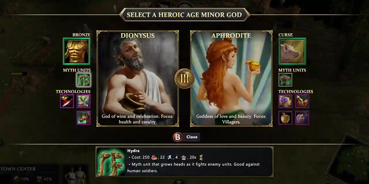 Age of Mythology: Retold - Unlocking the Hydra Unit