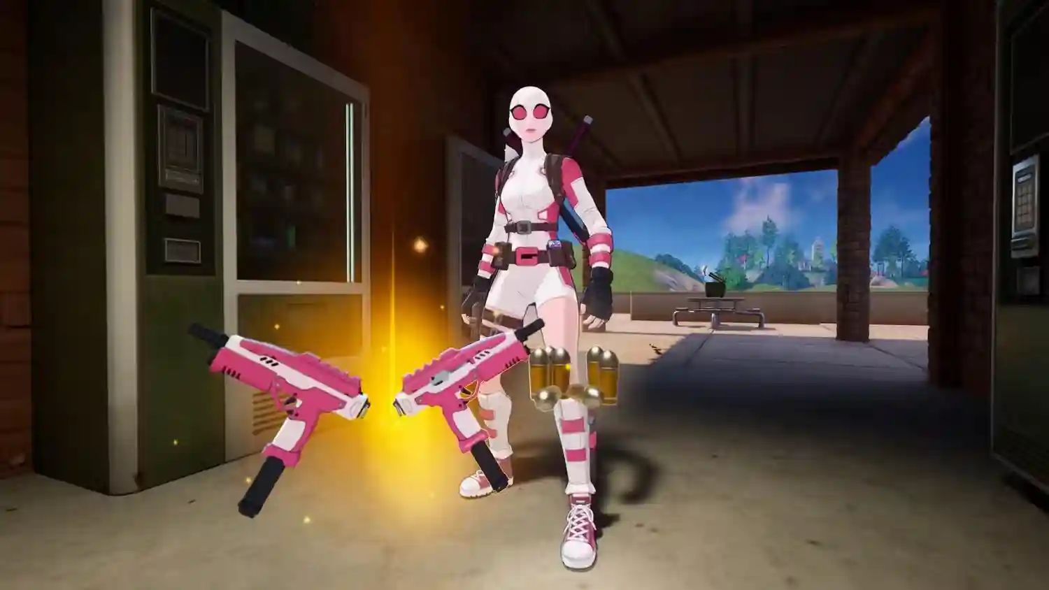 Fortnite: How to Acquire Gwenpool's Dual Micro SMGs