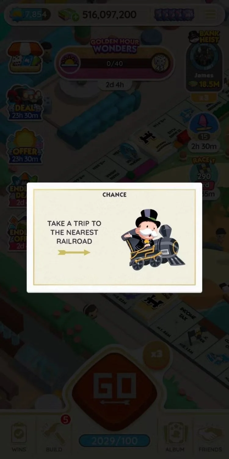 Monopoly Go Guide: Golden Hour Wonders Rewards