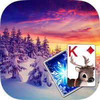 Solitaire Polar Sunrise Theme icon