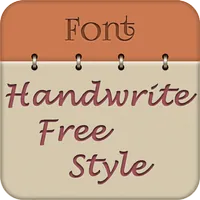 Handwrite Font Style Free icon