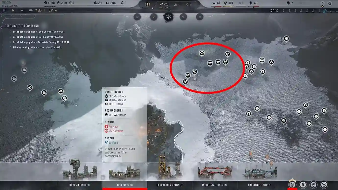 Frostpunk 2 Guide: Strategies for Reducing Hunger