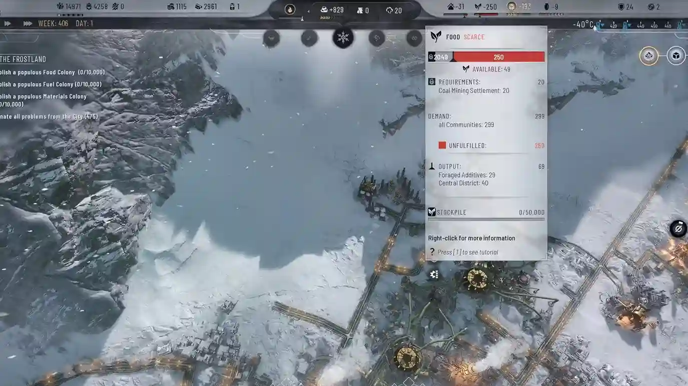 Frostpunk 2 Guide: Strategies for Reducing Hunger News