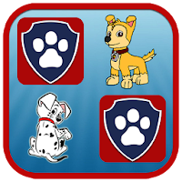 Paw Puppy Memory Matching icon