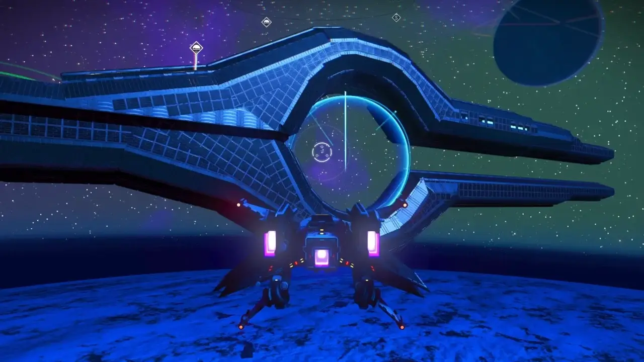 No Man's Sky Player Creates Stunning Mass Effect Relay Base in Orbit