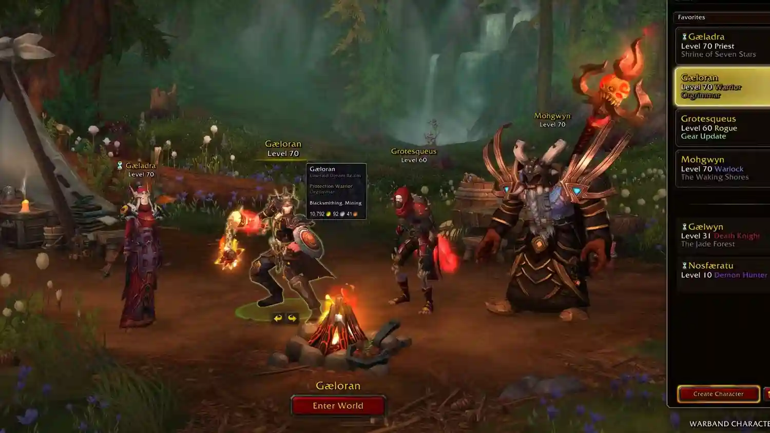 World of Warcraft Quietly Reintroduces Useful Character Service