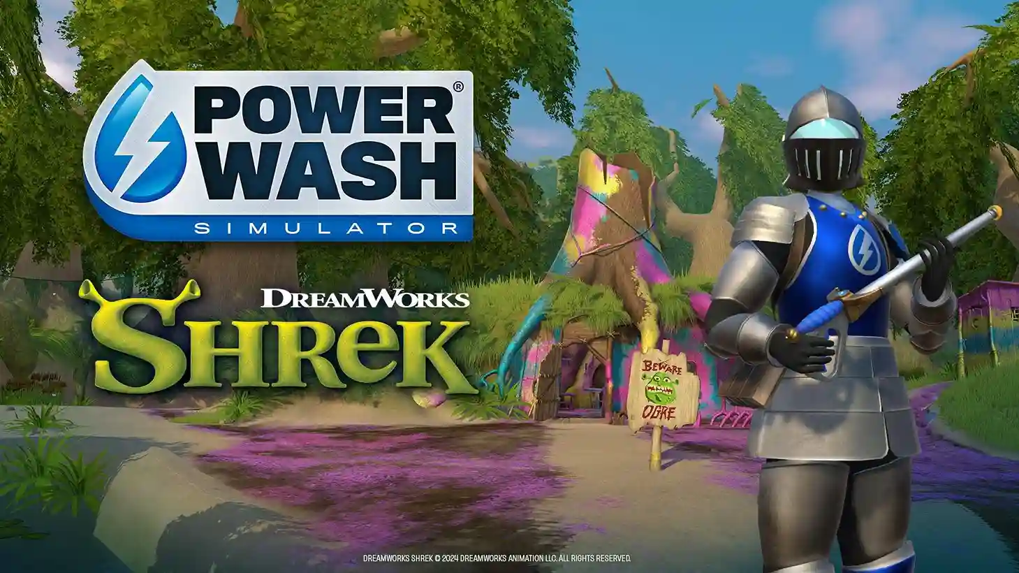 PowerWash Simulator's Shrek Special Pack Set to Launch This October!