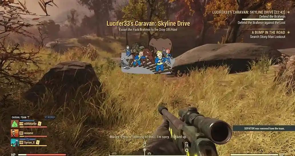 Fallout 76 Players Express Discontent with the Caravan Update