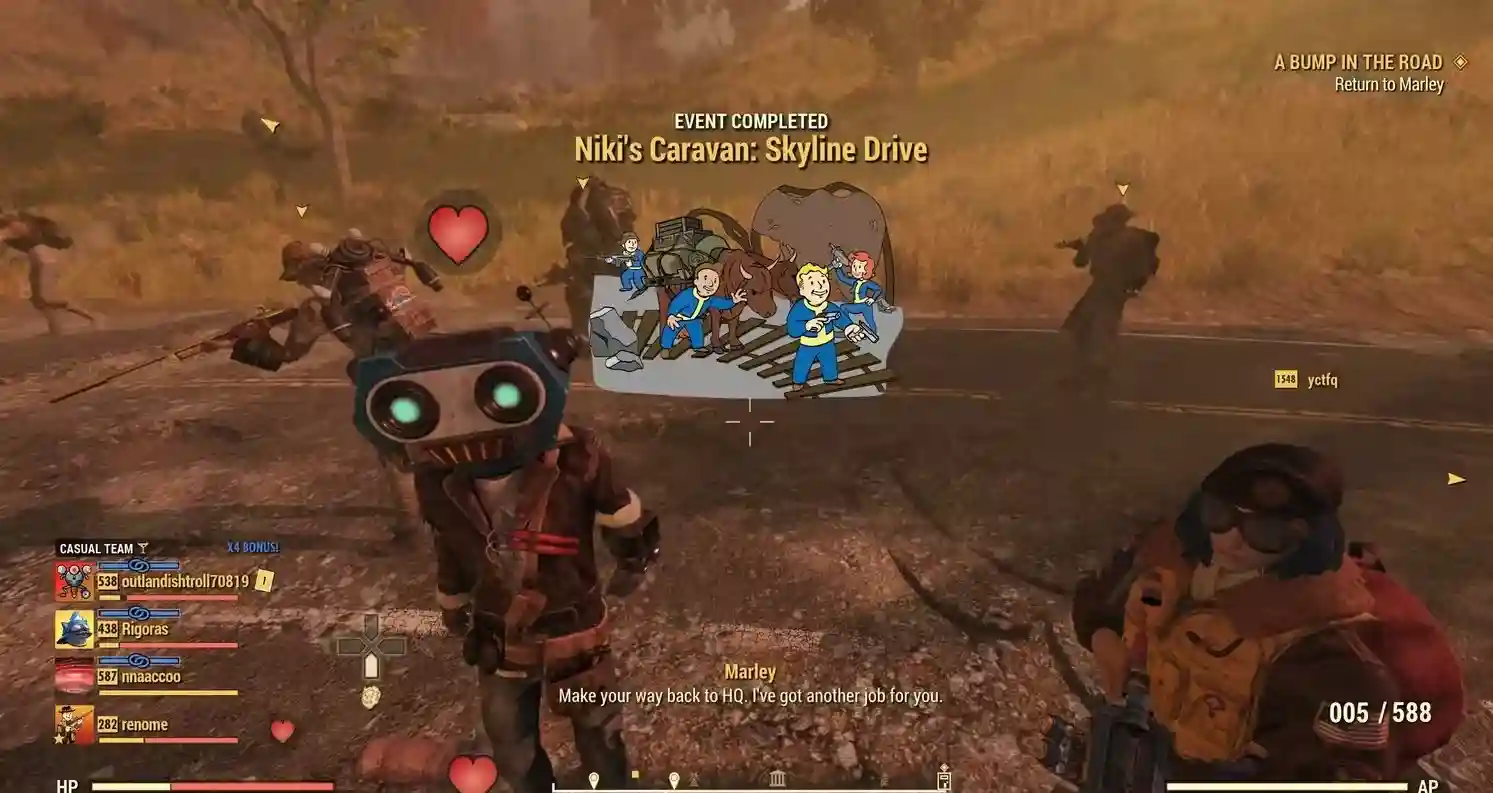 Fallout 76 Players Express Discontent with the Caravan Update