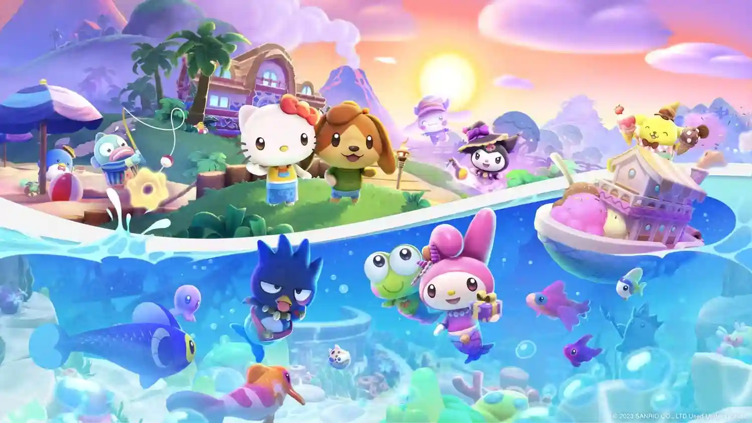 Hello Kitty Island Adventure Update Introduces Exciting New 'City Town' Island