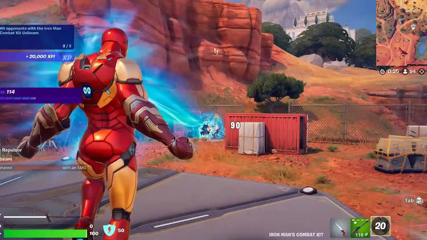 Fortnite: Unlocking Iron Man's Mythic Items