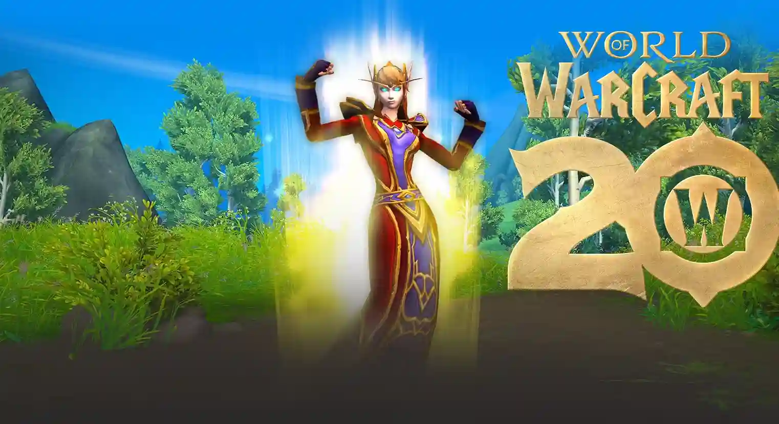 Celebrate World of Warcraft's 20th Anniversary with a Boost to Leveling Up