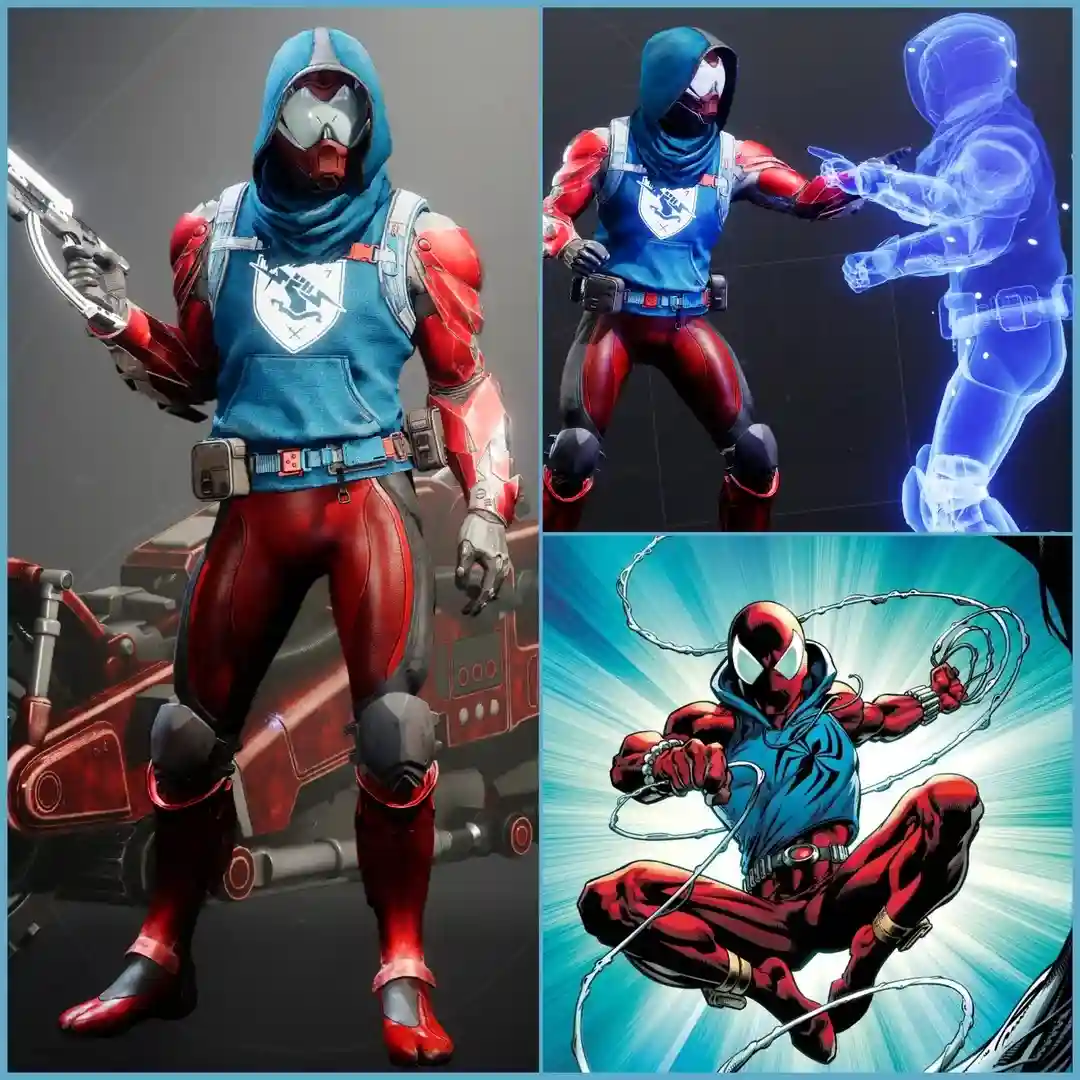 Destiny 2 Player Transforms Hunter into Scarlet Spider