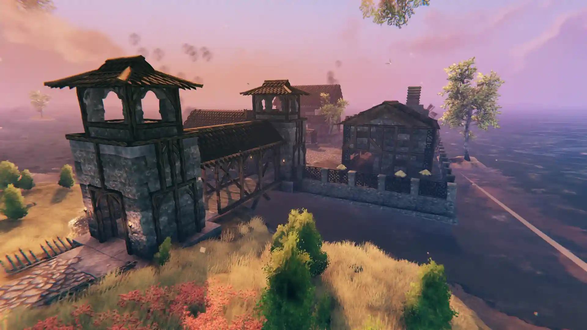 Valheim Player Crafts Stunning Medieval Village