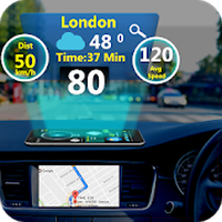 GPS HUD View Speedometer & Street Live Navigation APK