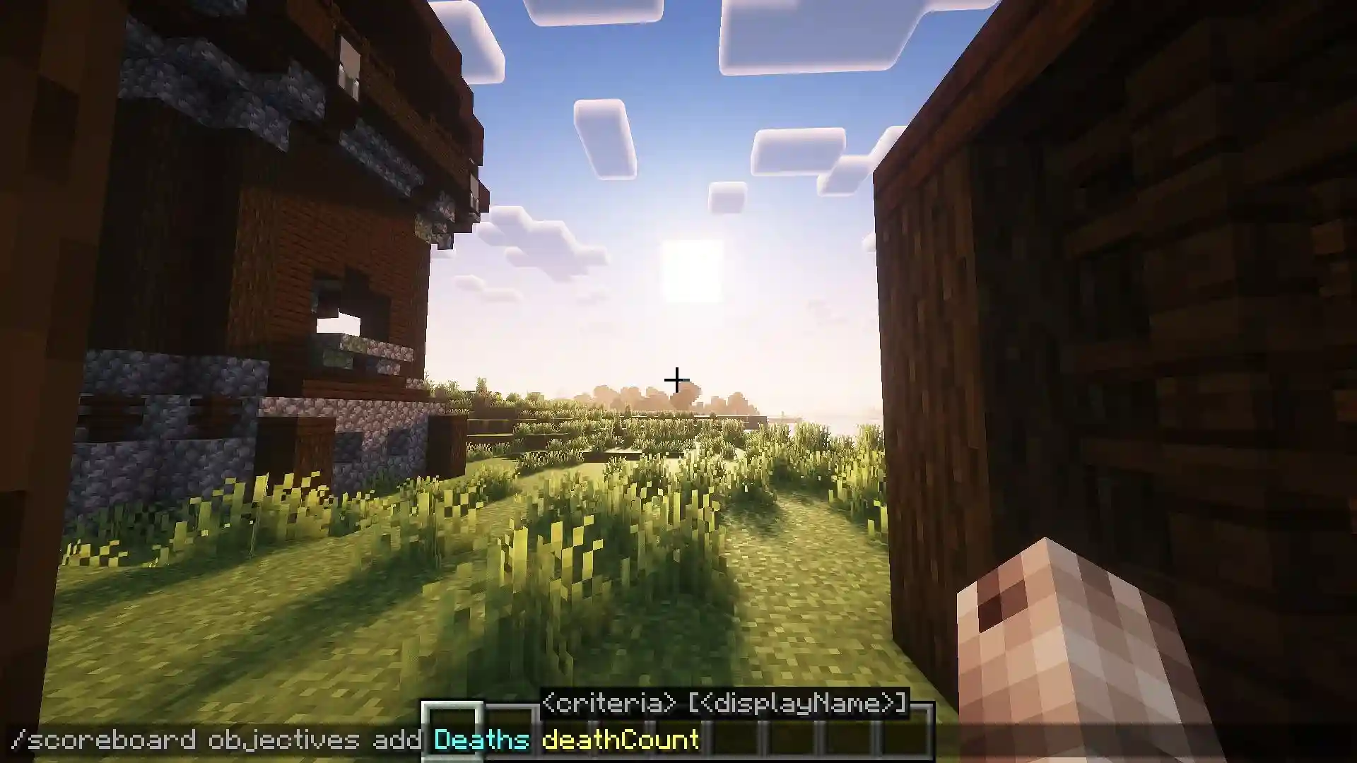 Minecraft Java Edition: How to Add a Death Counter Display?