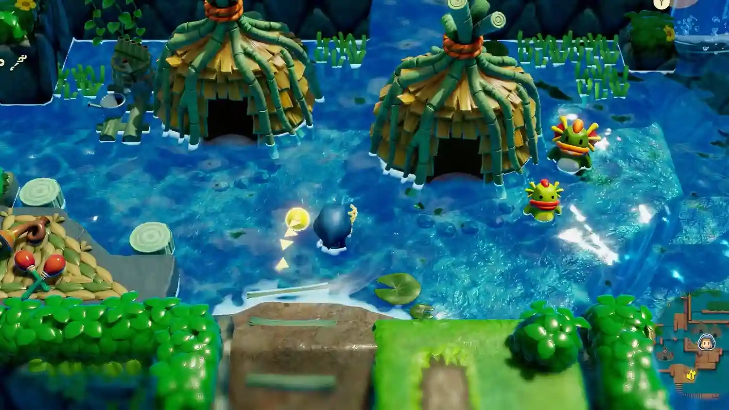 Zelda: Echoes of Wisdom's Map Size Compared to Link's Awakening Remake