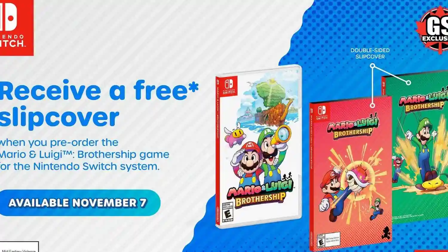 Mario and Luigi: Brothership Pre-Order Bonus Announced, But Only for Canada